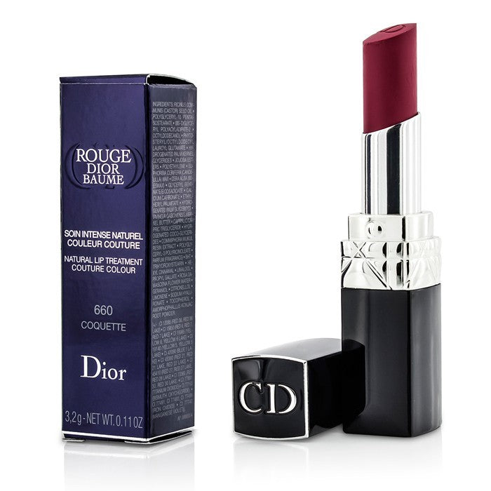 Christian Dior Rouge Baume Natural Lip Treatment – Shade 660 (Coquette)