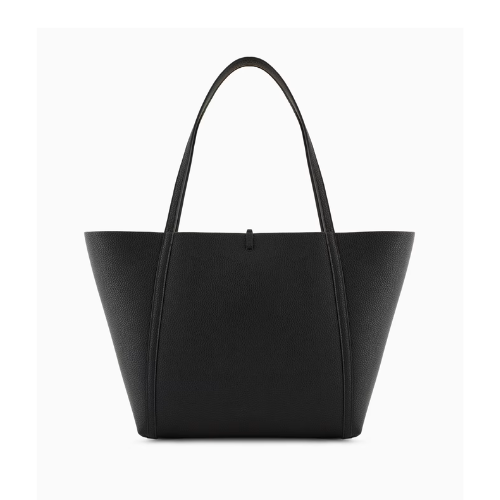 Armani Exchange Reversible Shopper With Logo And Clutch