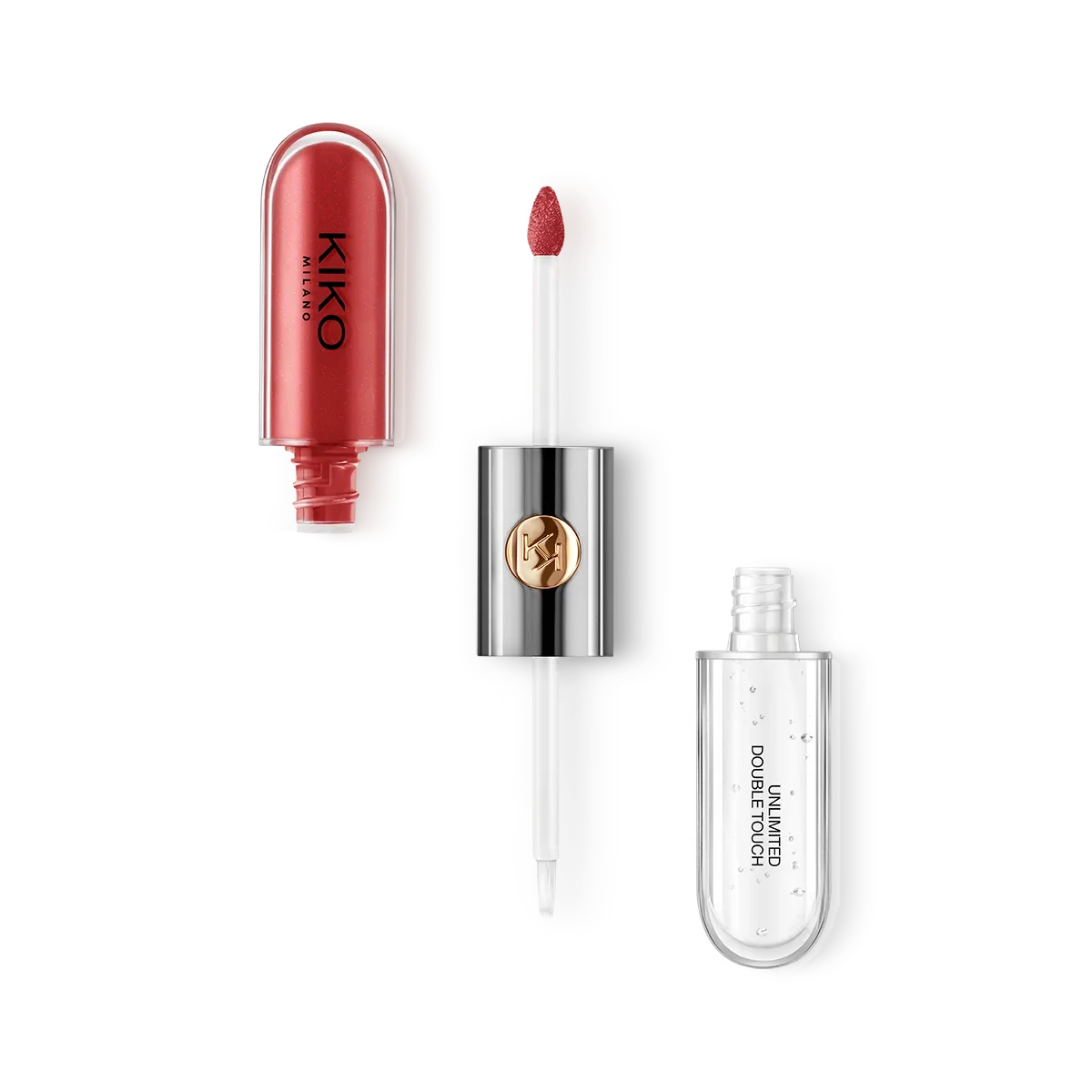 Kiko Milano Matte Lipstick Unlimited Double touch – Shade 106 (Satin Ruby Red)