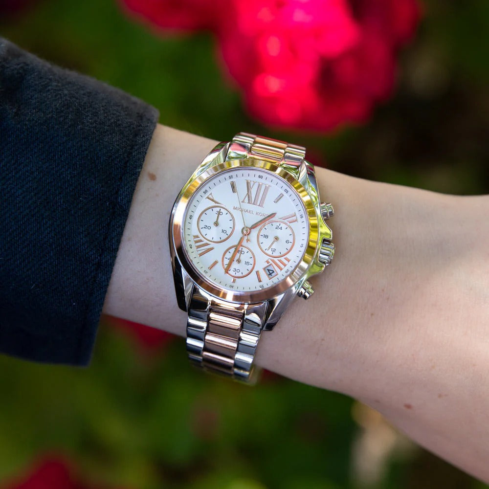 MICHAEL KORS BRADSHAW CHRONOGRAPH WATCH - MK7258 ( Unisex )