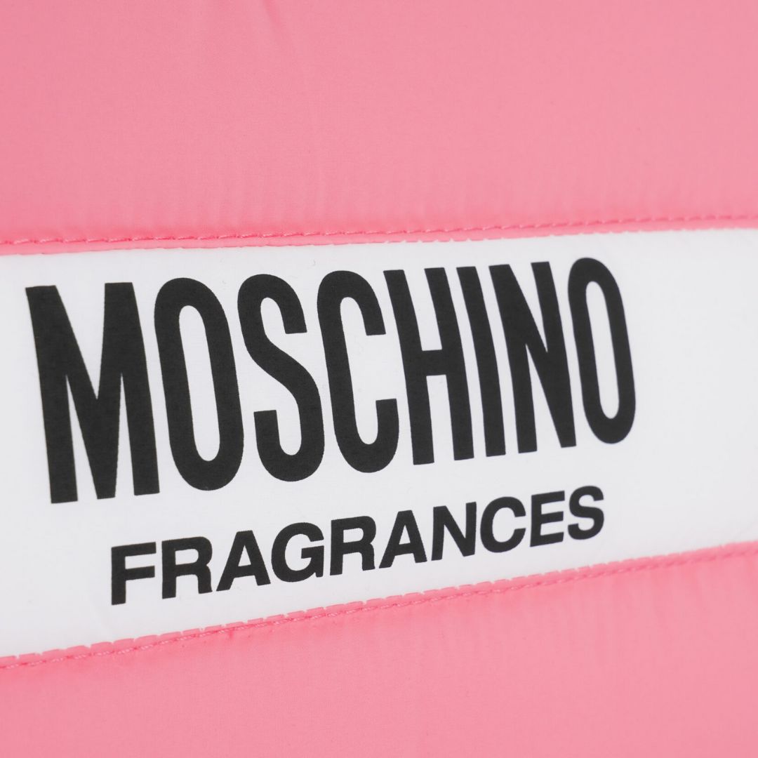 MOSCHINO FRAGRANCES PINK QUILTEDÂ POUCH
