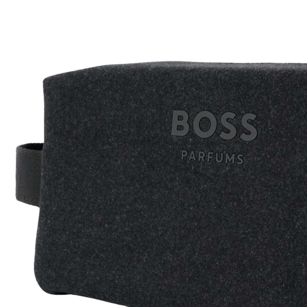 HUGO BOSS PARFUMS MEN TRAVEL TOILETRIES POUCH WITH HANDLE