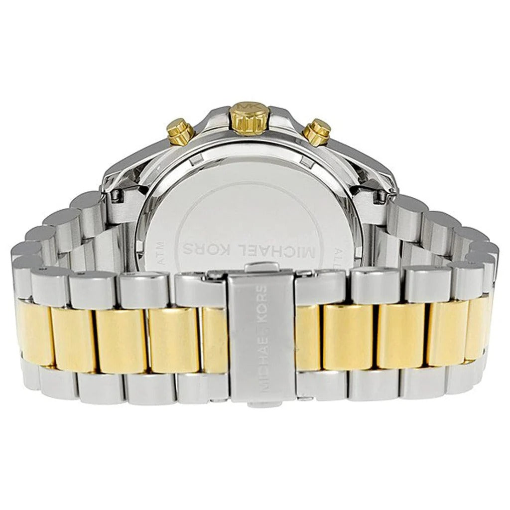 MK BRADSHAW SILVER & GOLD TONE SILVER DIAL QUARTZ (Unisex)