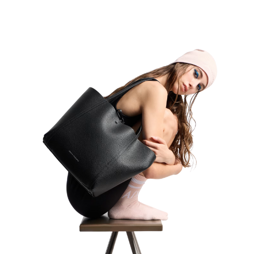 Armani Exchange Reversible Shopper With Logo And Clutch