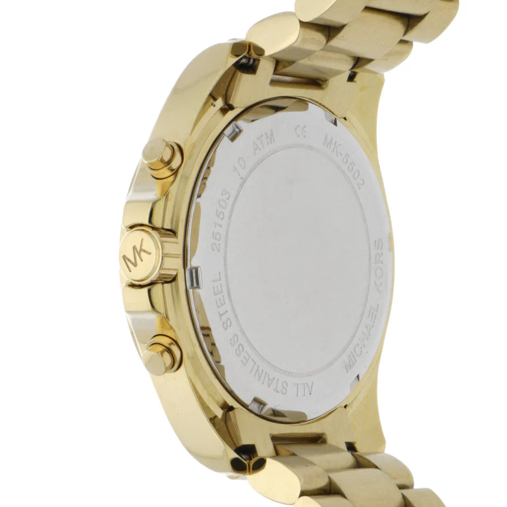 MICHAEL KORS BRADSHAW-MK5502 Gold & Brown 43mm (Unisex)