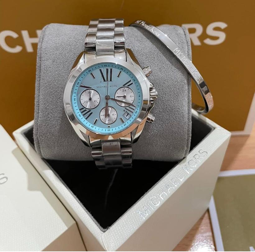 MICHAEL KORS BRADSSHAW CHRONOGRAPH - MK6174 ( WITH MK BANGLE )