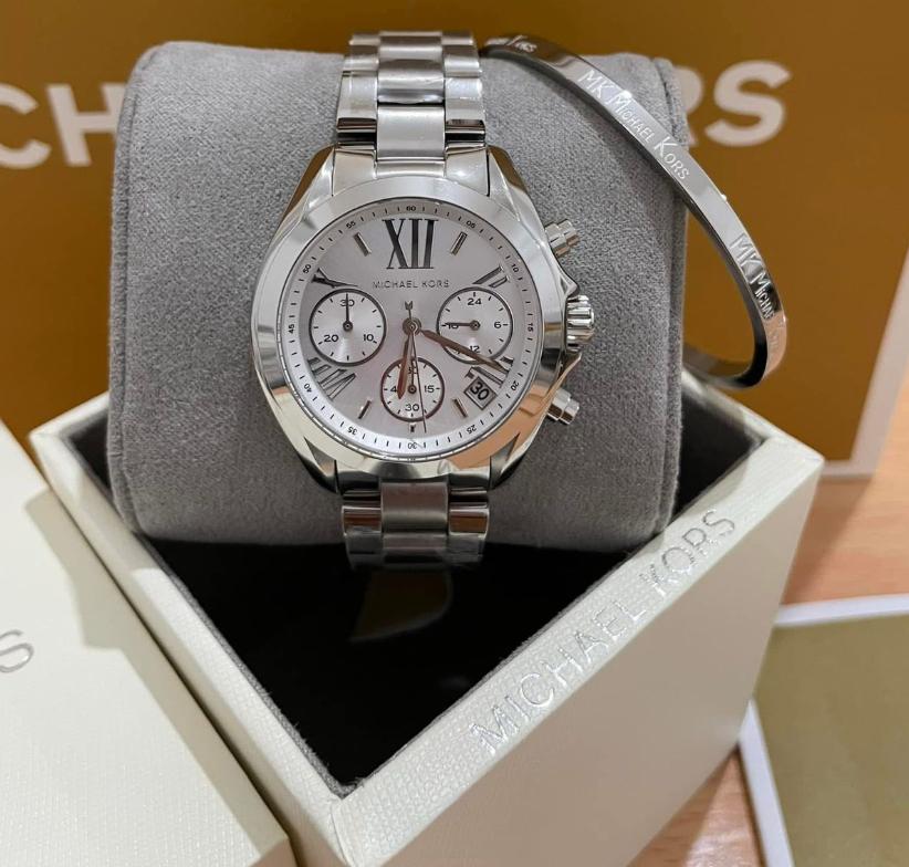 MICHAEL KORS BRADSSHAW CHRONOGRAPH - MK6174 ( WITH MK BANGLE )
