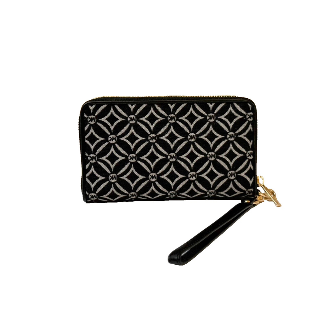 MICHAEL KORS WALLET DEER MULTI BLACK