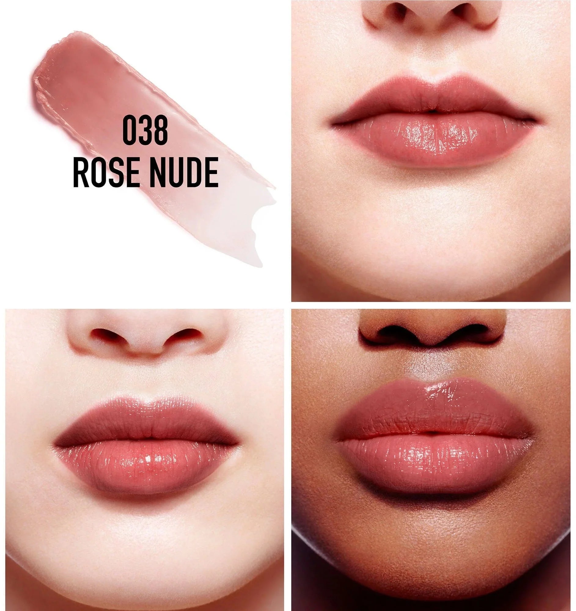 Dior Addict Lip Glow – Shade 038 (Rose Nude)