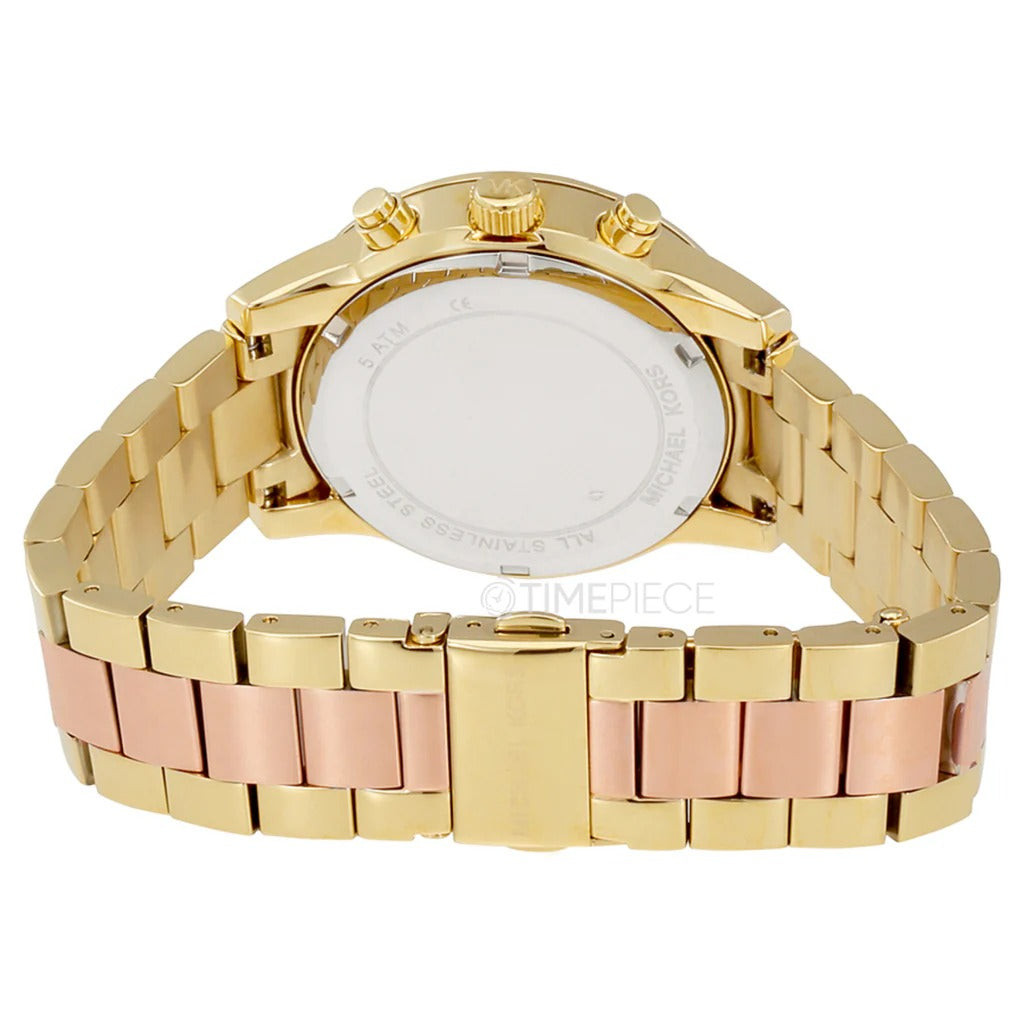 MICHAEL KORS RITZ GOLD STAINLESS STEEL WOMENS WATCH - MK6475
