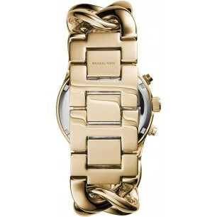 MICHAEL KORS YELLOW GOLD PLATED RUNWAY TWIST - MK3131 ( women )