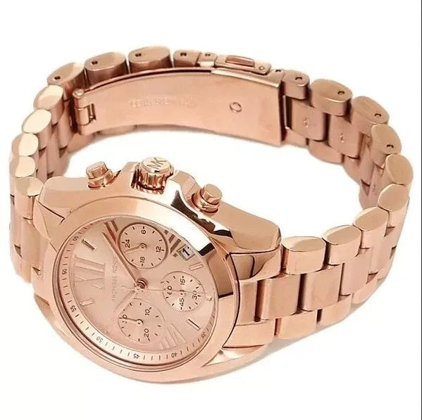 MK BRADSHAW CHRONOGRAPH-MK5799 Rose Gold 38mm (Unisex)
