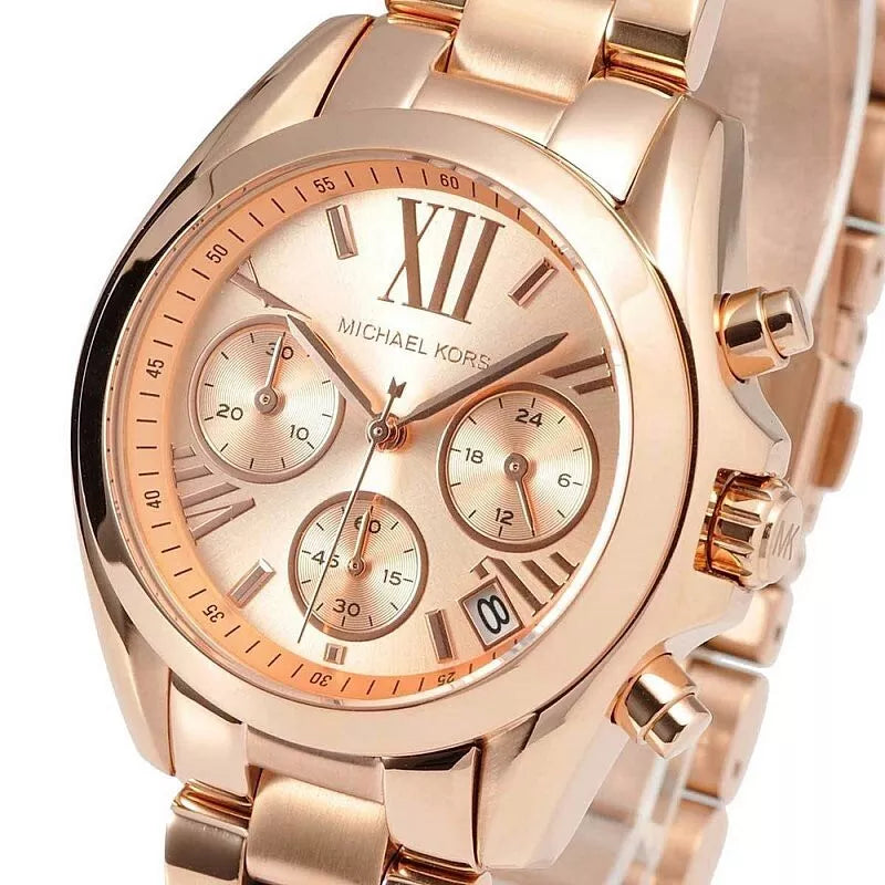 MK BRADSHAW CHRONOGRAPH-MK5799 Rose Gold 38mm (Unisex)