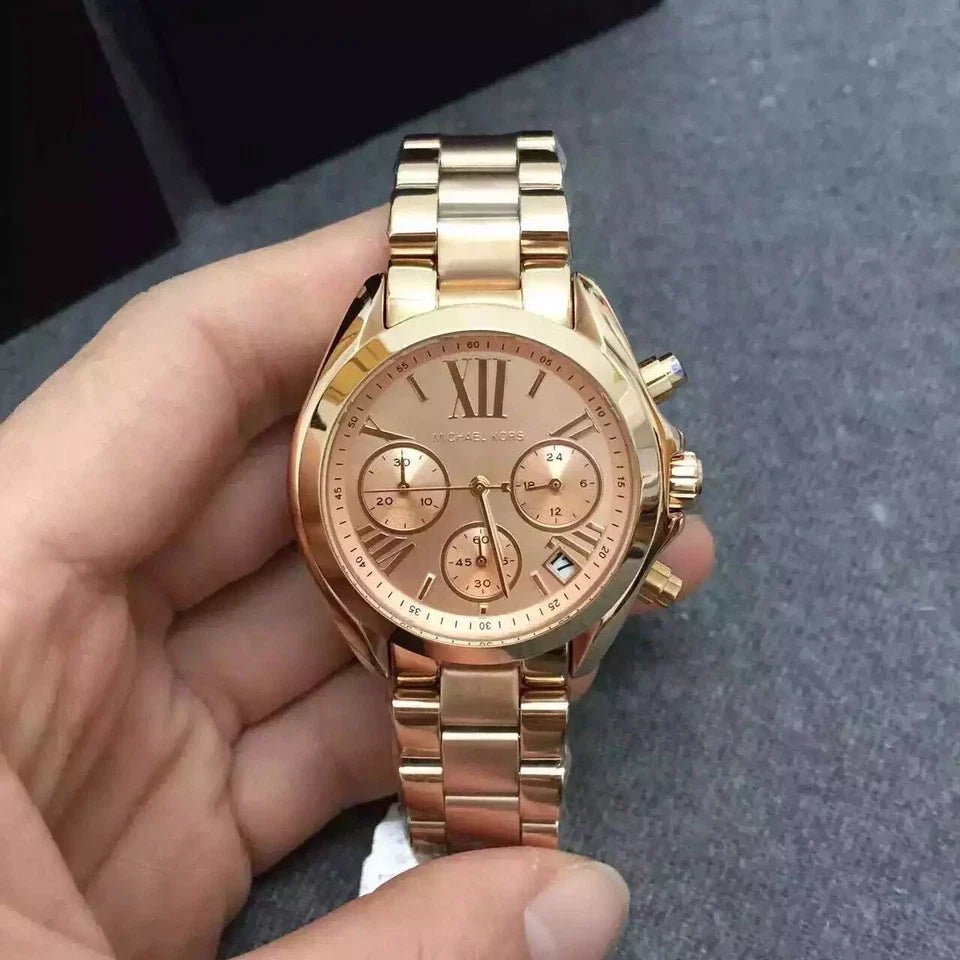 MK BRADSHAW CHRONOGRAPH-MK5799 Rose Gold 38mm (Unisex)