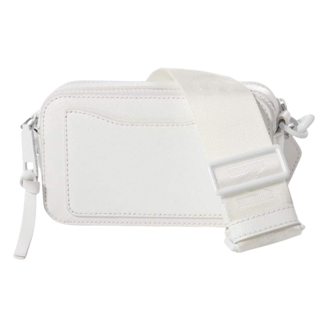 MARC JACOBS SNAPSHOT DTM Shoulder Bag White
