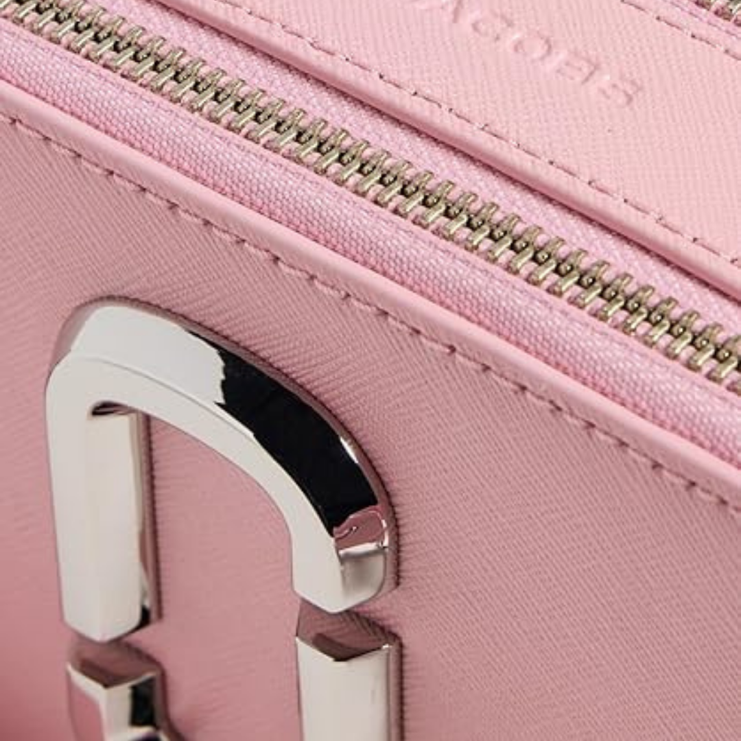 MARC JACOBS The Snapshot Pink Womens Leather Bag