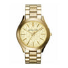 MICHAEL KORS WOMEN'S QUARTZ GOLD STAINLESS STEEL CHAMPAGNE DIAL WATCH MK3335