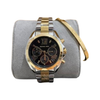 MICHAEL KORS BLACK TWO TONE STAINLESS STEEL  - MK5974 ( WITH MK BANGLE )