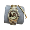 MICHAEL KORS RUNWAY GOLD -  TONE MK5786  ( WITH MK BANGLE )