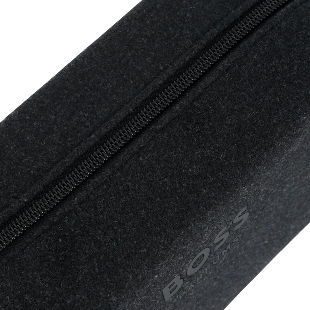 HUGO BOSS PARFUMS MEN TRAVEL TOILETRIES POUCH WITH HANDLE