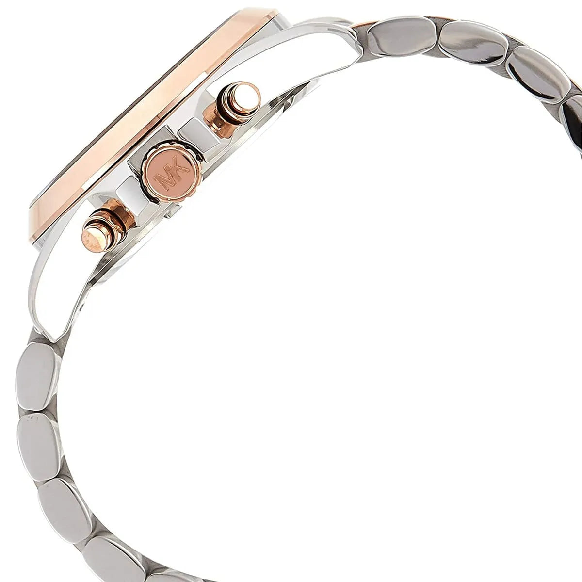 MICHAEL KORS TWO TONE BRADSHAW-MK5606 BLUE DIAL 43mm (Unisex)