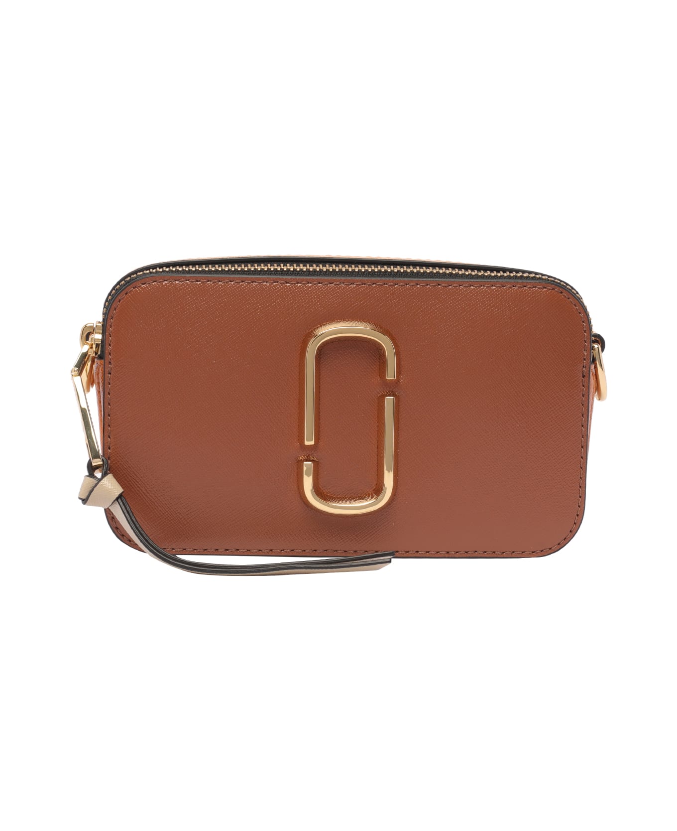 MARC JACOBS Calfskin Small Snapshot Camera Bag Argan Oil