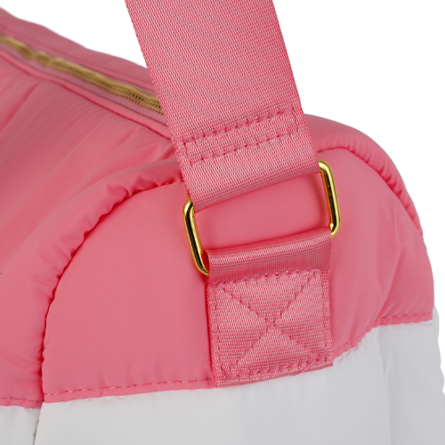 MOSCHINO FRAGRANCES SPORTS BAG (PINK)