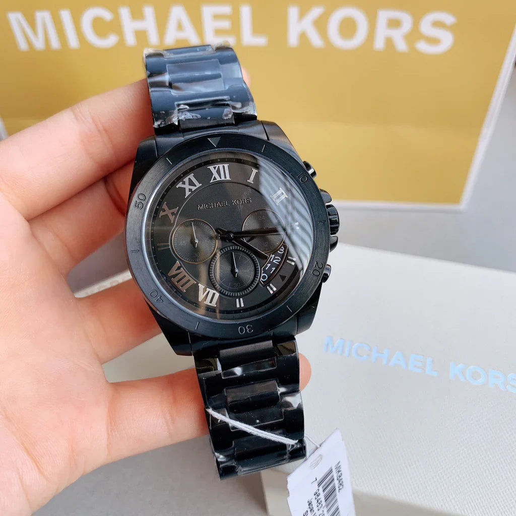 MICHAEL KORS MEN'S QUARTZ STAINLESS STEEL BLACK - MK8482