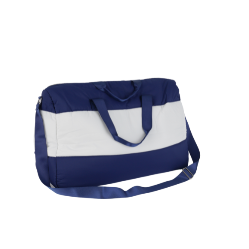 MOSCHINO FRAGRANCES SPORTS BAG (BLUE)