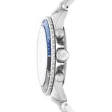 MICHAEL KORS MEN'S BAYVILLE CHRONOGRAPH ( SILVER/BLACK) - MK8749