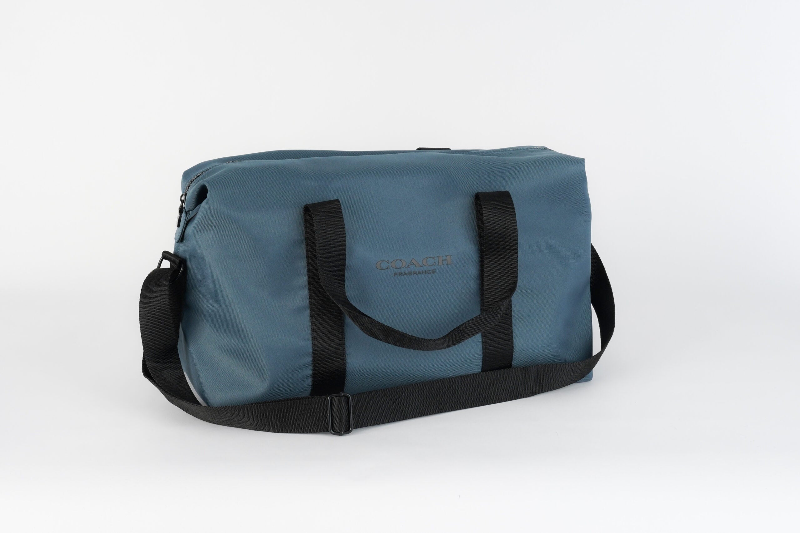 Coach Fragrance Tote Weekend Bag Travel Overnight (Teal Grey)