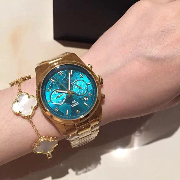 MK5815 HUNGER STOP EDITION FOR WOMEN (AQUA GREEN)