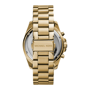 MICHAEL KORS BRADSHAW CHRONOGRAPH GOLD-TONE WOMEN'S WATCH STAINLESS STEEL