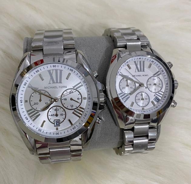 MICHAEL KORS BRADSHAW CHRONOGRAPH STAINLESS STEEL SILVER