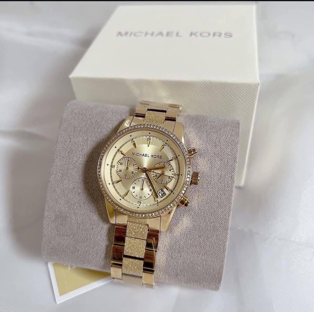 MICHAEL KORS RITZ CHAMPAGNE DIAL WOMEN - MK6597