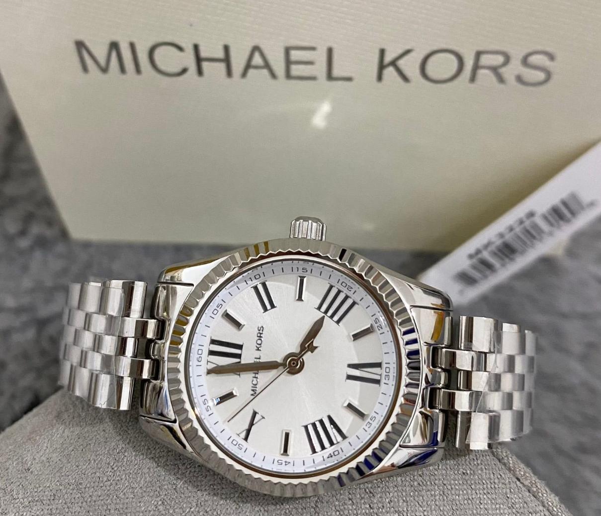 MICHAEL KORS QUARTZ STAINLESS STEEL SILVER MK3231
