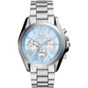 MK BRADSHAW-MK6098 SILVER BABY BLUE DIAL 43mm (Unisex)