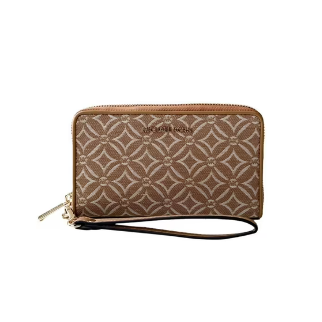 MICHAEL KORS WALLET  DEER MULTI BRWON