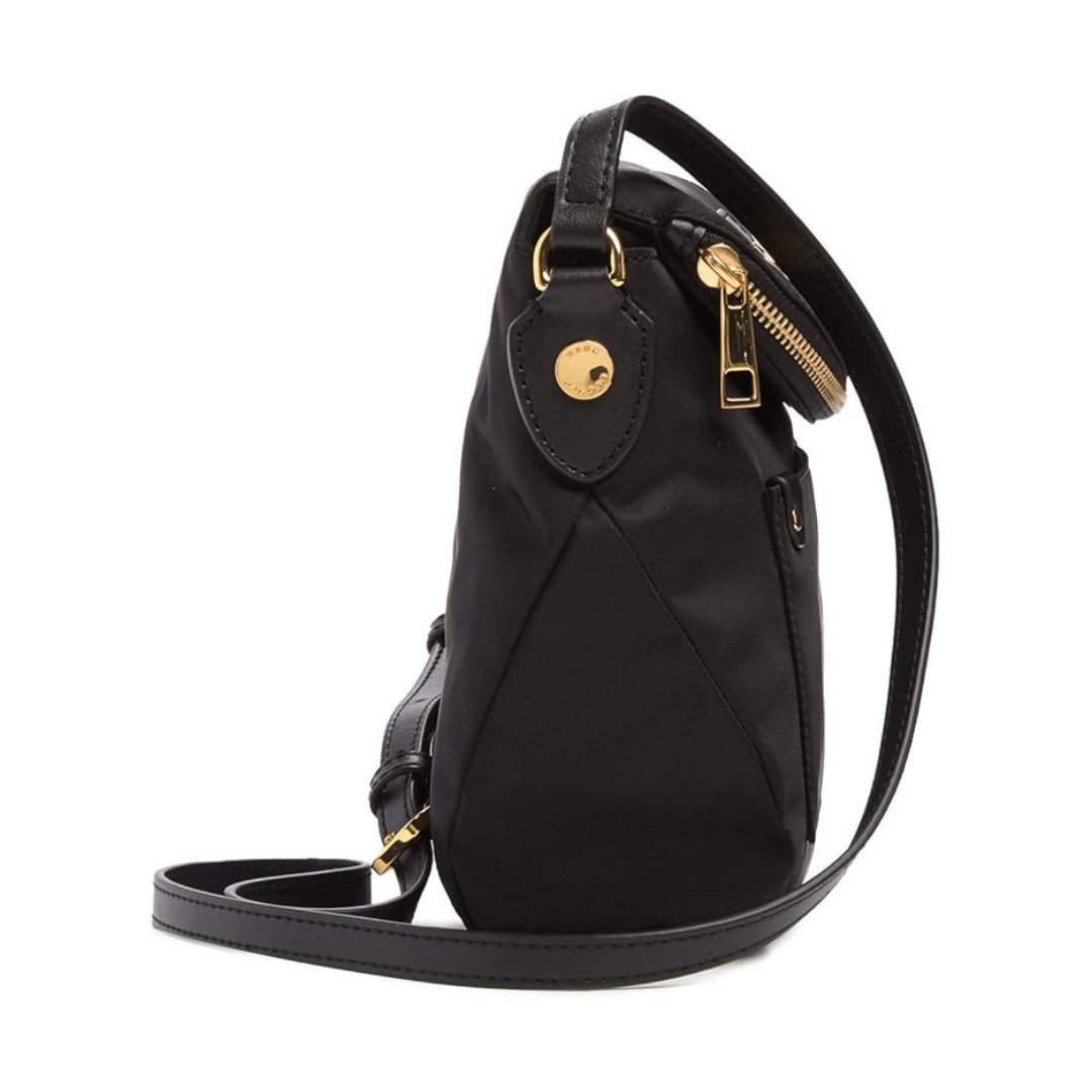 Marc Jacobs Preppy Nylon Mini Natasha Crossbody Bag (Black)