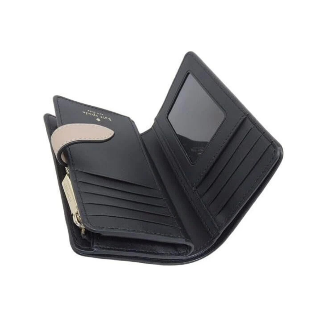 Kate Spade Madison Color Block Medium Compact Bifold Wallet