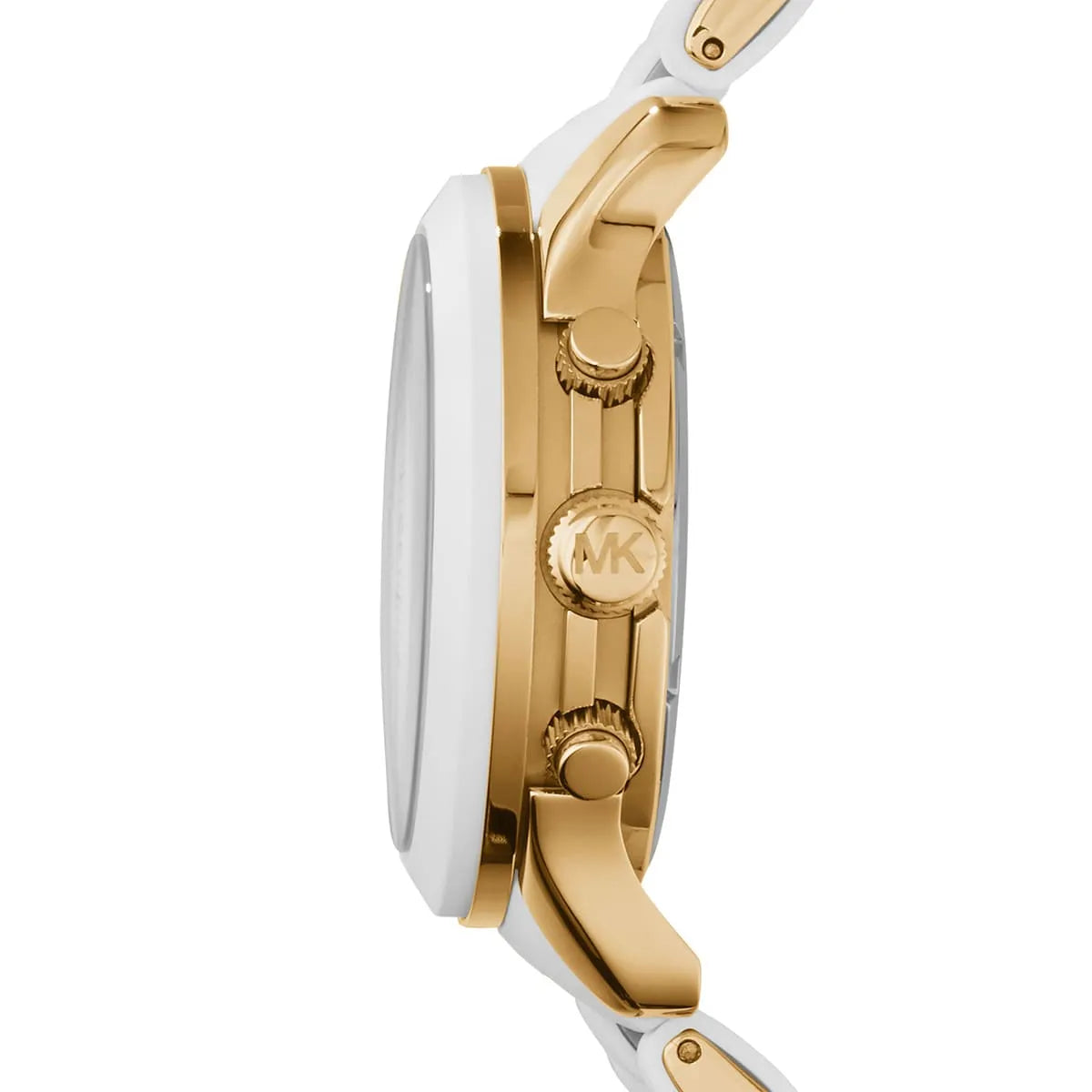 MICHAEL KORS CHRONOGRAPH-MK5145 White & Gold 39mm (women)