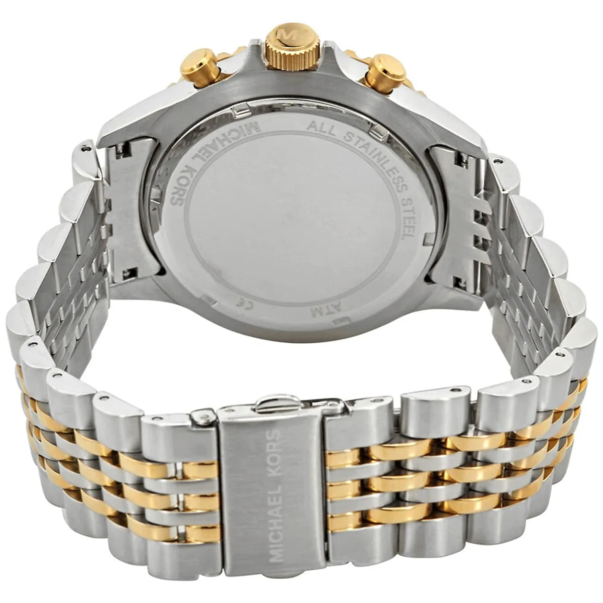 MICHAEL KORS ANALOG MEN'S WATCH GOLD-SILVER METAL BRACELET- MK8872