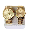 MICHAEL KORS SLIM RUNWAY QUARTZ GOLD ( MEN & WOMEN ) WATCH MK8671