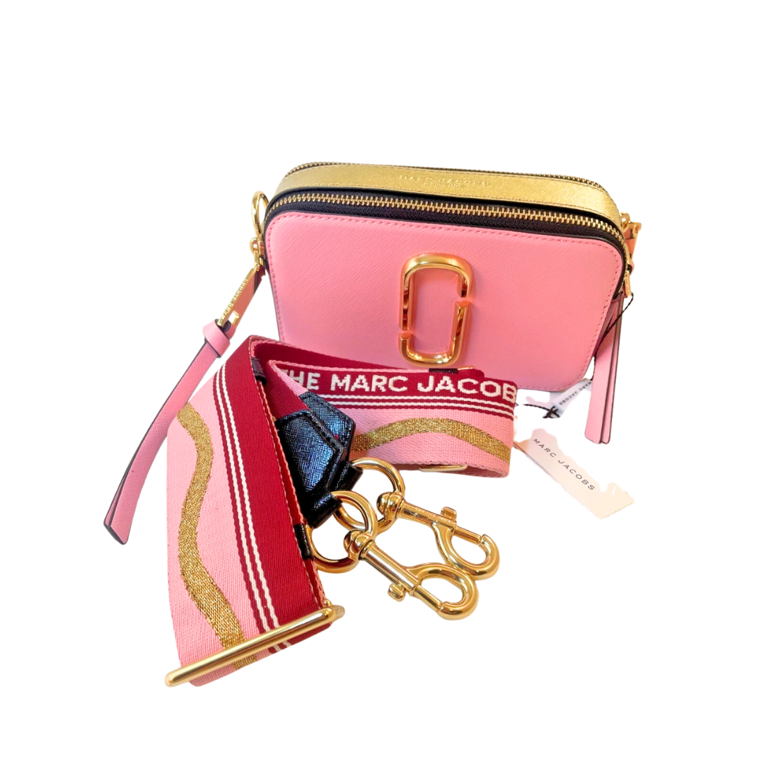 MARC JACOBS Snapshot Leather Crossbody Bag
