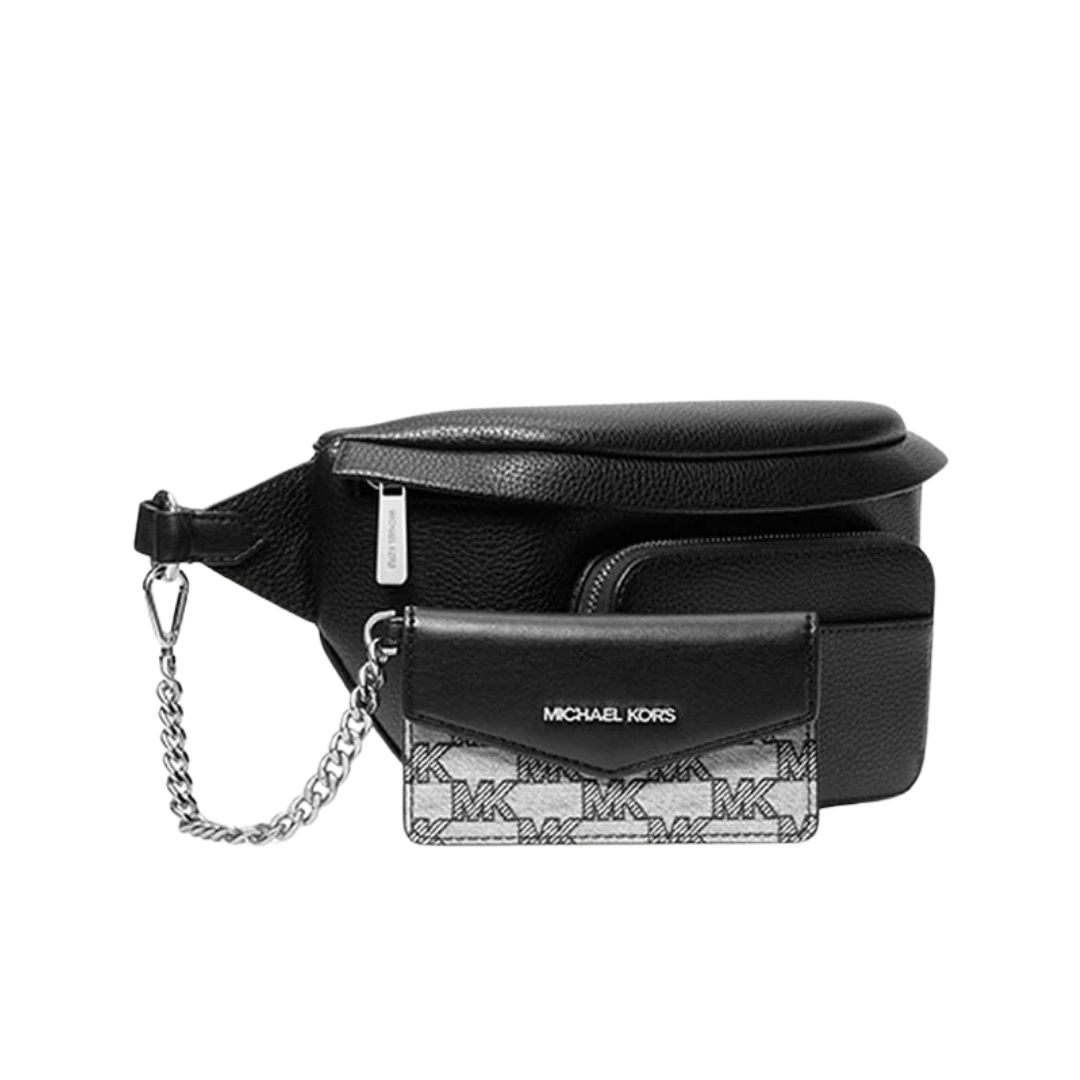 MICHAEL KORS MAISIE LARGE PEBBLED LEATHER 2 - IN 1 SLING PACK